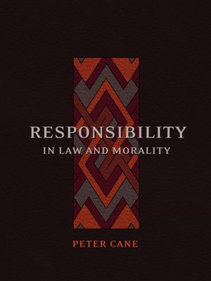 cover image of Responsibility in Law and Morality
